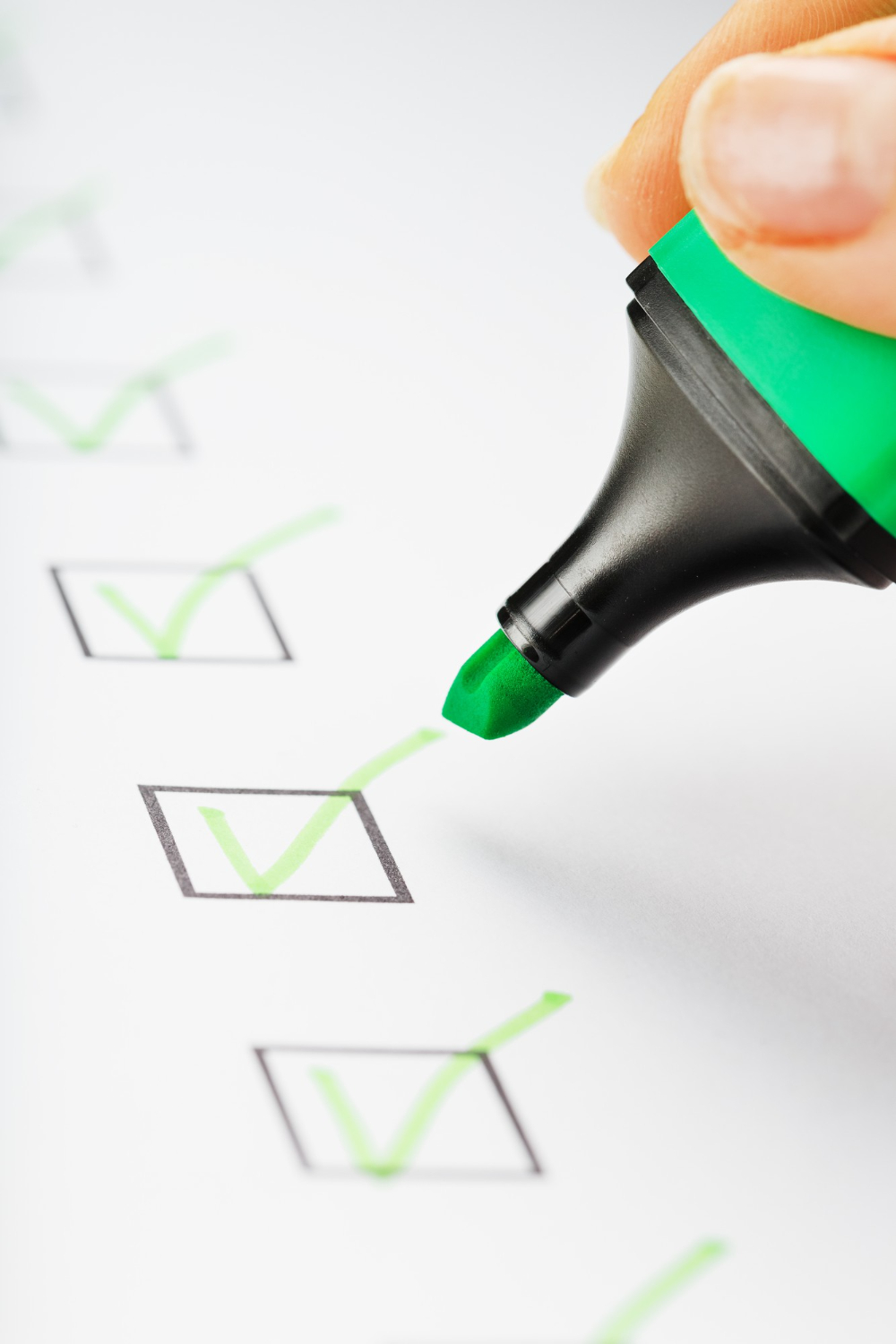 Gabriel's Cleaning checklist for a Fresno office cleaning visit